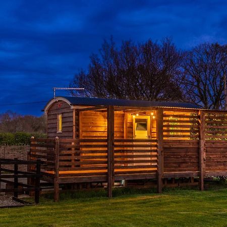Hillside View Shepherds Hut - Ockeridge Rural Retreats Little Witley Εξωτερικό φωτογραφία